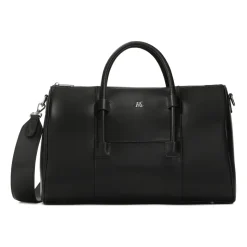 Schwarze Hand- und Schulterreisetasche