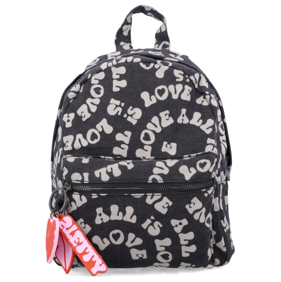 Schwarze Handtasche All is Love Rucksack