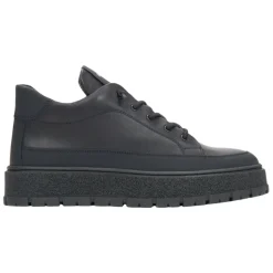 Schwarze High-Top Sneakers