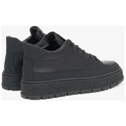 Schwarze High-Top Sneakers