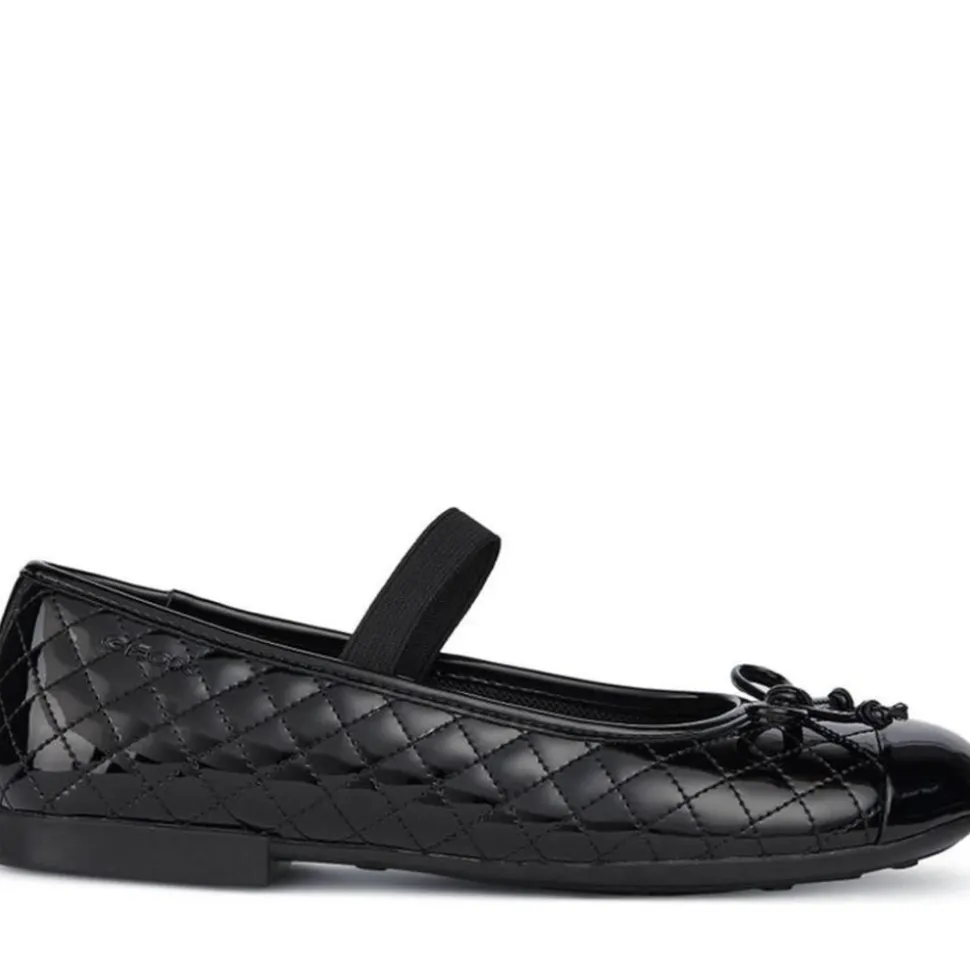 Schwarze Kinder Ballerinas