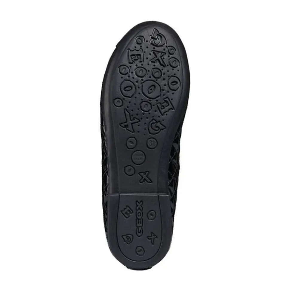 Schwarze Kinder Ballerinas