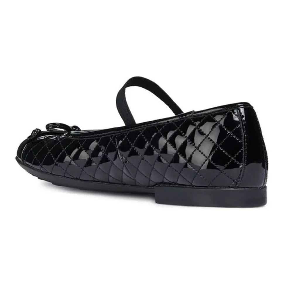 Schwarze Kinder Ballerinas