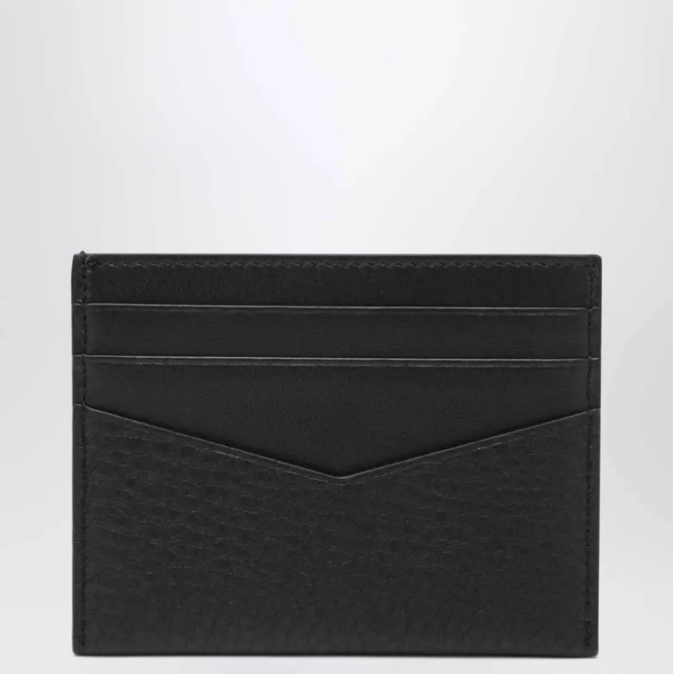 Schwarze Kreditkartenbrieftasche