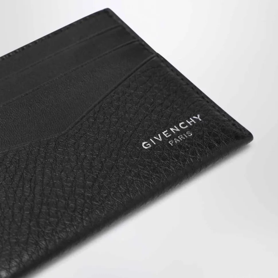 Schwarze Kreditkartenbrieftasche