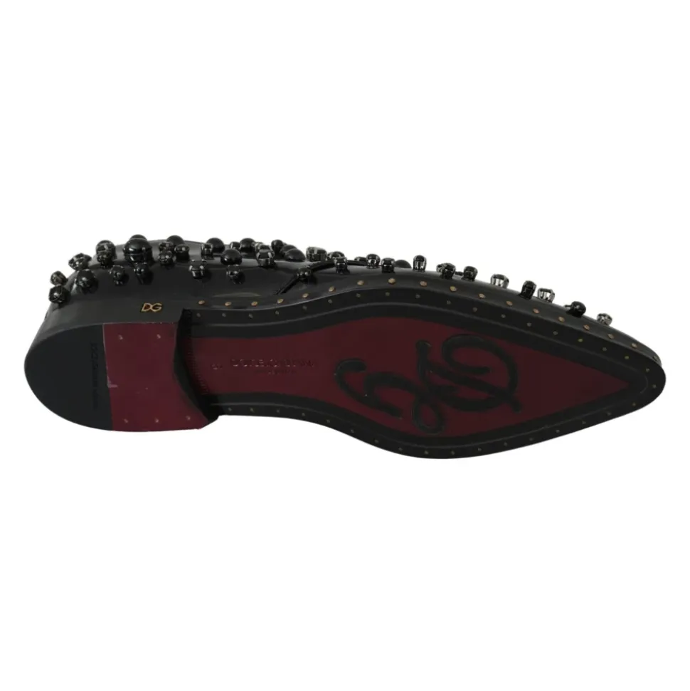 Schwarze Lackleder Schnürschuhe