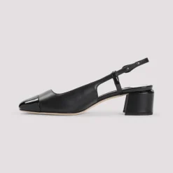 Schwarze Lackpumps