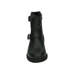 Schwarze Leder Herrenstiefel FAUST C28