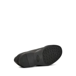 Schwarze Leder Schnürschuhe Stilvoll