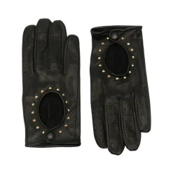 Schwarze Lederhandschuhe GL01G