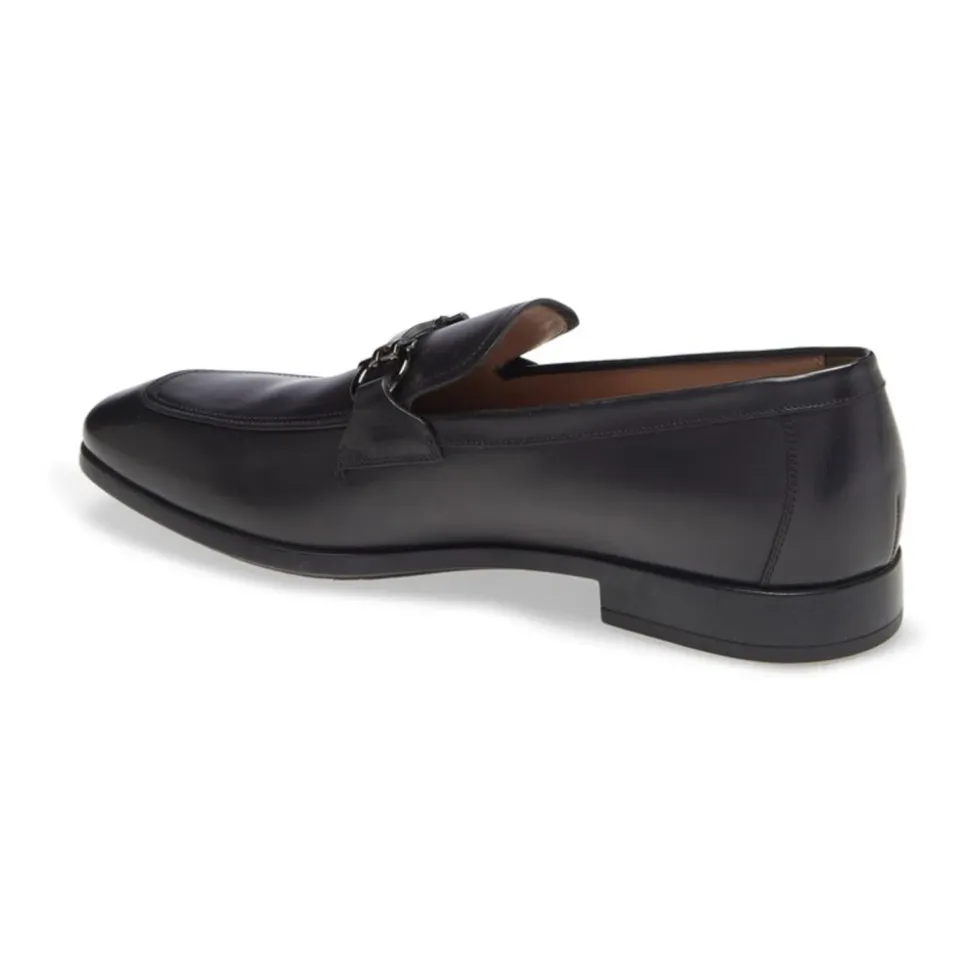 Schwarze Loafer Schuhe für Männer