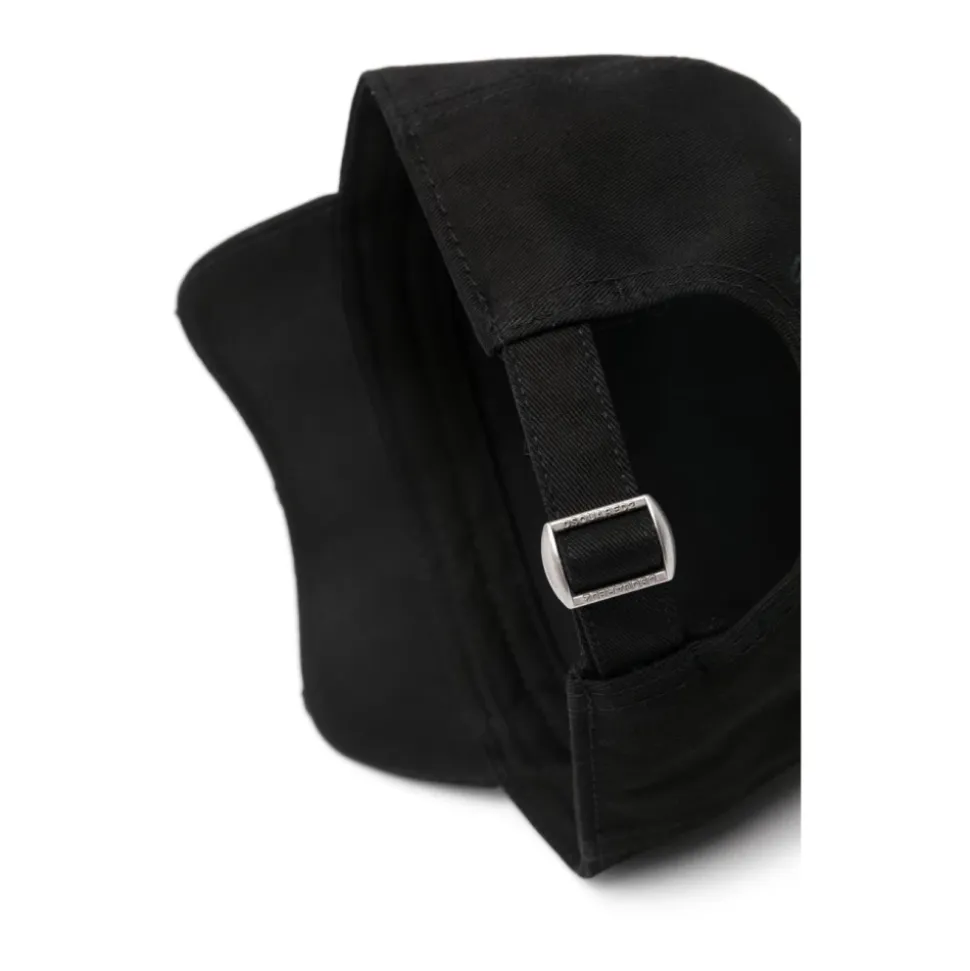 Schwarze Logo Baseballkappe Stilvolles Accessoire