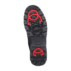 Schwarze, lässige, geschlossene Stiefeletten
