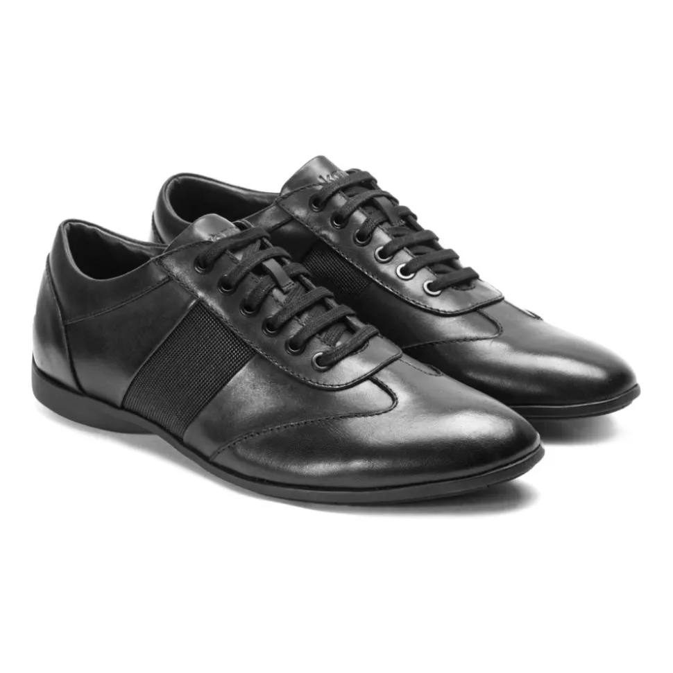 Schwarze lässige Herrenschuhe