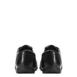 Schwarze lässige Herrenschuhe