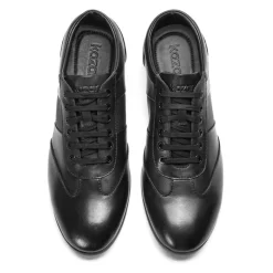 Schwarze lässige Herrenschuhe