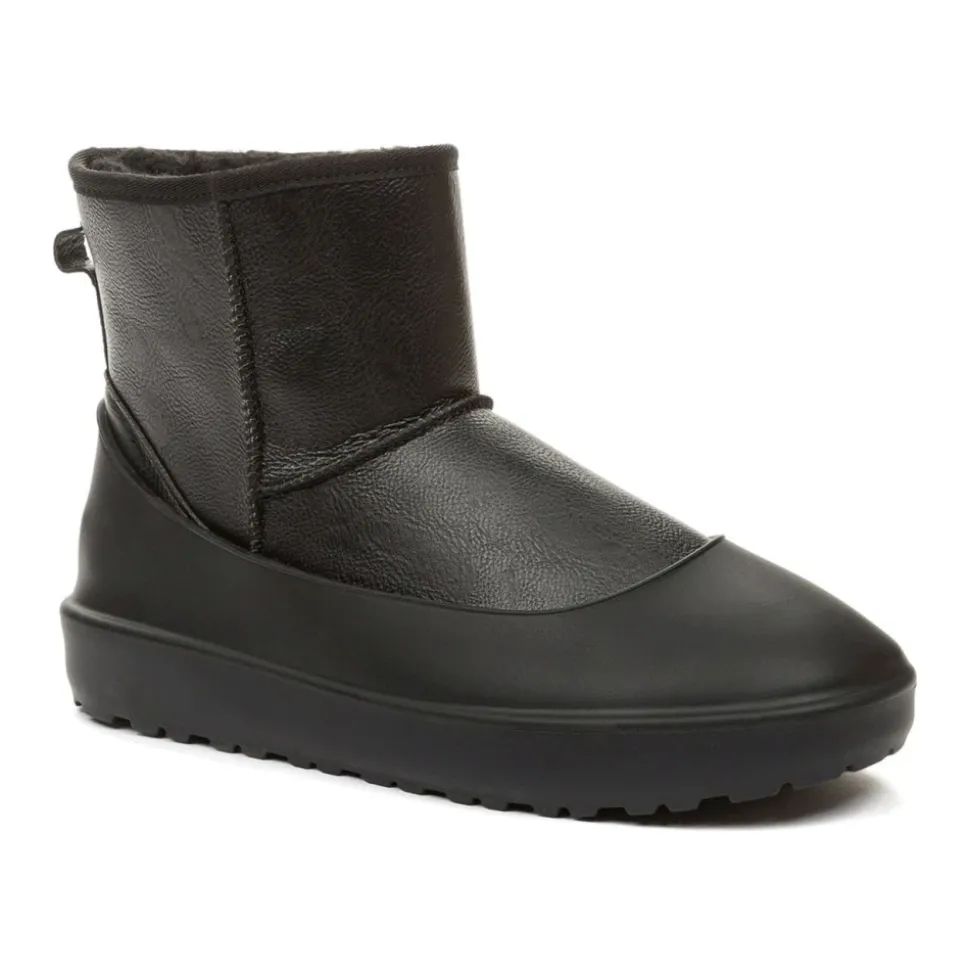 Schwarze lässige Stiefeletten für Männer