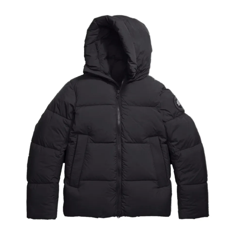 Schwarze Matte Daunenjacke All-Season Essential