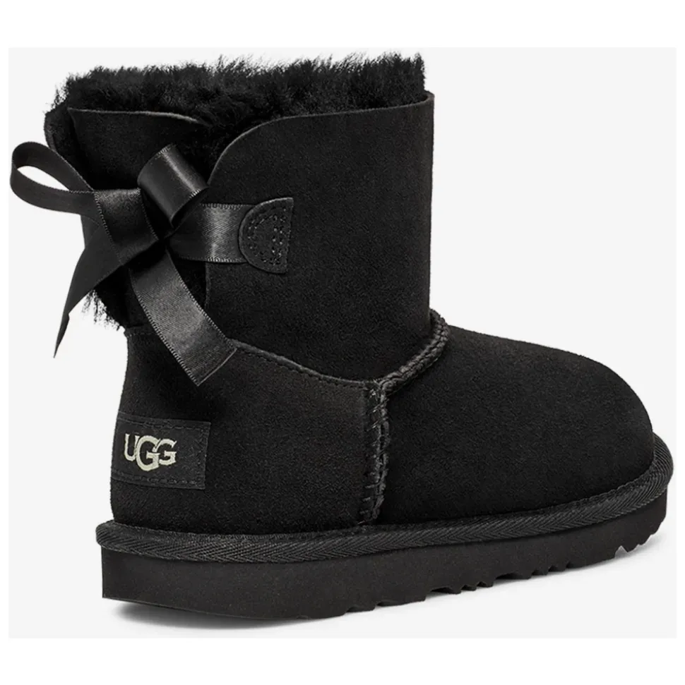 Schwarze Mini Bailey Bow II Stiefel
