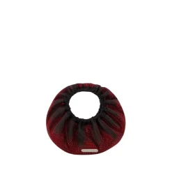 Schwarze Mini Tasche mit Top Griff