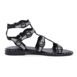Schwarze PACHA Sandale