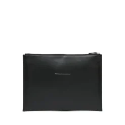 Schwarze Rechteckige Tasche mit Markenlogo