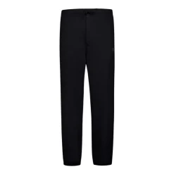 Schwarze Relax-Fit-Sweatpants