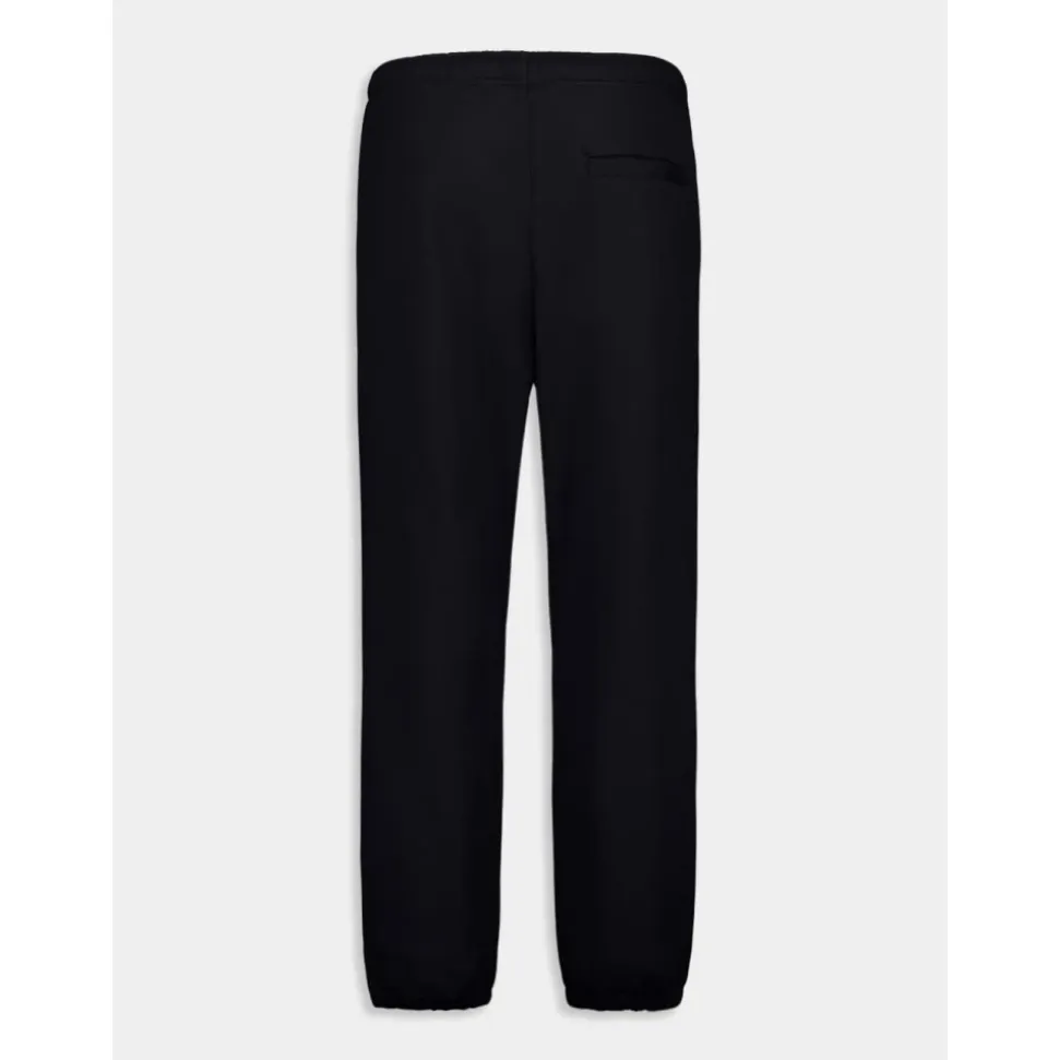Schwarze Relax-Fit-Sweatpants