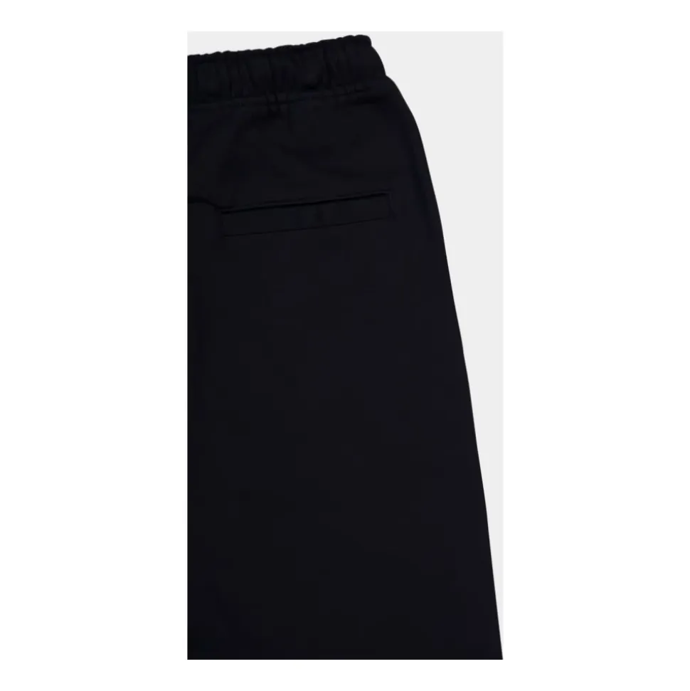 Schwarze Relax-Fit-Sweatpants