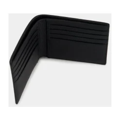 Schwarze Rockstud Leder Geldbörse