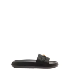 Schwarze Sandalen