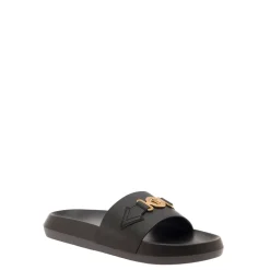 Schwarze Sandalen