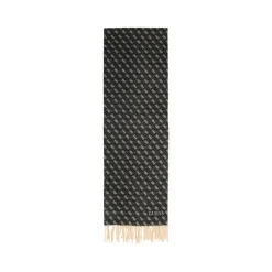Schwarze Schal Kollektion