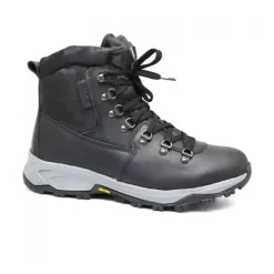 Schwarze Schneestiefel