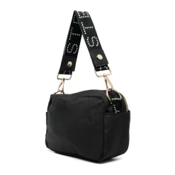 Schwarze Schultertasche Elegant und Funktional