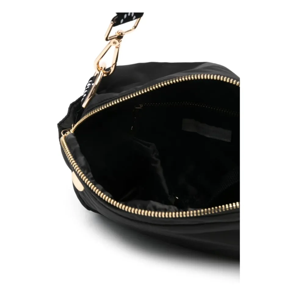 Schwarze Schultertasche Elegant und Funktional