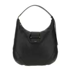 Schwarze Schultertasche für Frauen