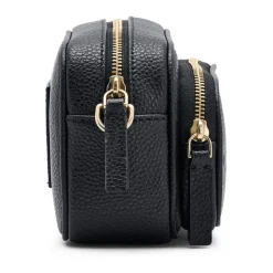 Schwarze Schultertasche für Frauen