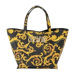 Schwarze Schultertasche von Versace