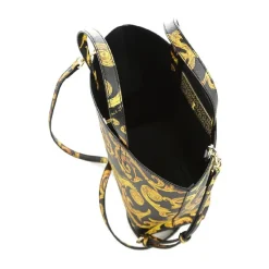 Schwarze Schultertasche von Versace