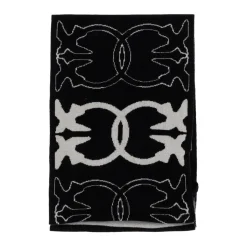 Schwarze Seiden- & Nylon-Accessoires