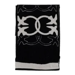 Schwarze Seiden- & Nylon-Accessoires