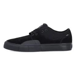 Schwarze Skate Schuhe Schnürung Vulkanisiert