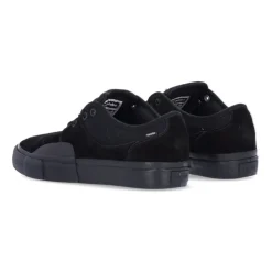 Schwarze Skate Schuhe Schnürung Vulkanisiert
