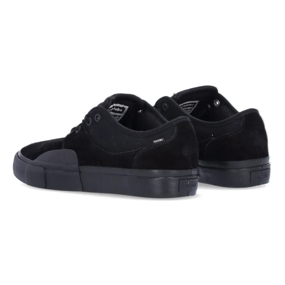 Schwarze Skate Schuhe Schnürung Vulkanisiert