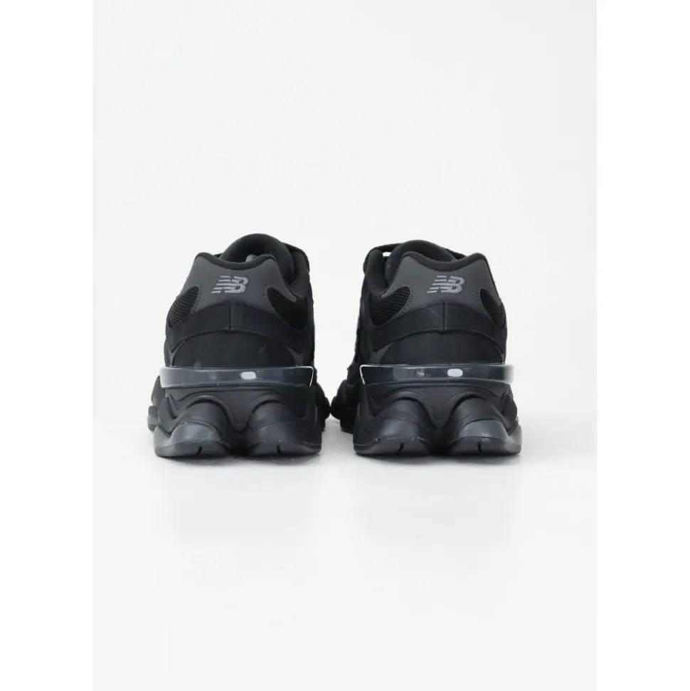 Schwarze Sneakers 9060 Frühling Sommer