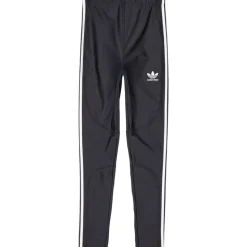 Schwarze Sportleggings mit 3 Streifen