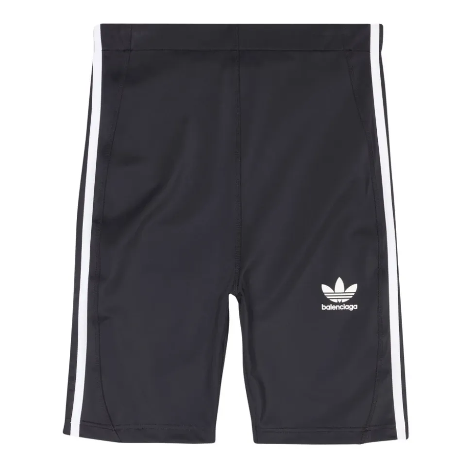 Schwarze Sportshorts mit echter Passform