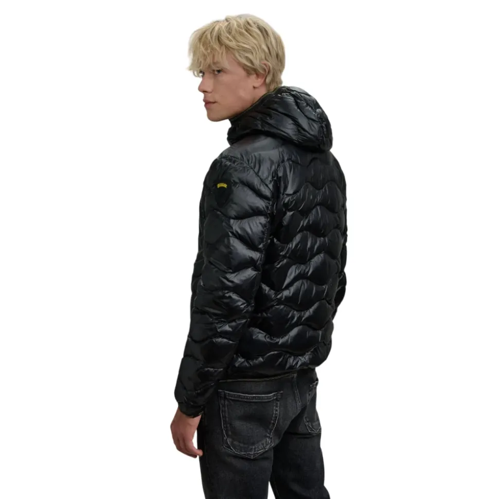 Schwarze Steppdaunenjacke AW25