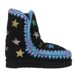 Schwarze Sternenstiefel für Kinder
